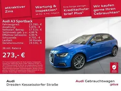 Arablau kristalleffekt Gebraucht 2020 Audi A3 Sportback e-tron Sport Limousine | 23.390 € (Teuer)