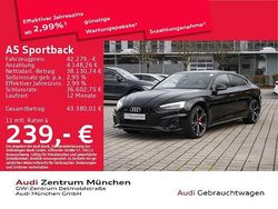 Schwarz Gebraucht 2021 Audi A5 Sportback S-Line Kleinwagen | 42.279 €