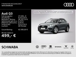 Nanograu metallic Gebraucht 2025 Audi Q3 SUV | 37.690 € (Guter Preis)