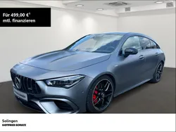 Grau Gebraucht 2022 Mercedes CLA45 AMG Shooting Brake AMG Kombi | 48.650 € (Guter Preis)