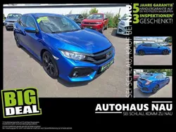 Brilliant sporty blue Gebraucht 2018 Honda Civic Elegance Limousine | 16.790 € (Fairer Preis)