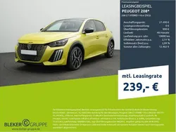 Met. agueda gelb Neu 2025 Peugeot 208 GT Kleinwagen | 25.290 € (Fairer Preis)