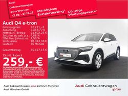 Gletscherweiß metallic Gebraucht 2022 Audi Q4 e-tron Comfort SUV | 32.221 € (Teuer)