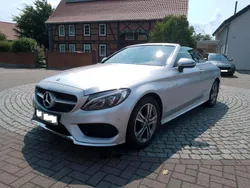 Silber Gebraucht 2018 Mercedes C220 Cabrio | 25.900 € (Fairer Preis)