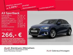 Navarrablau metallic Gebraucht 2022 Audi A3 e-tron Advanced Kleinwagen | 25.791 € (Fairer Preis)