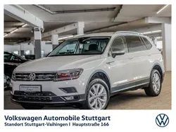 Pure white Gebraucht 2021 VW Tiguan Allspace SUV | 35.330 € (Fairer Preis)