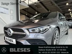 lack mountaingrau Gebraucht 2023 Mercedes CLA200 Shooting Brake AMG line Kombi | 30.900 € (Fairer Preis)