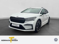 Weiß Gebraucht 2021 Skoda Enyaq iV SportLine SUV | 30.940 € (Fairer Preis)