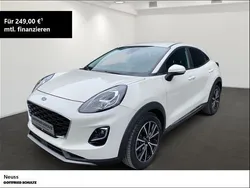 Metropolisweiß metallic Gebraucht 2020 Ford Puma Titanium SUV | 15.500 € (Guter Preis)