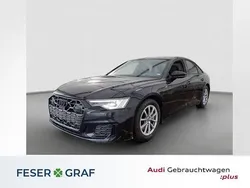 Mythosschwarz metallic Gebraucht 2025 Audi A6 S-Line Limousine | 51.890 €