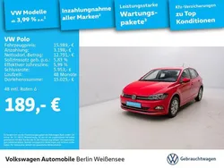 Rot Gebraucht 2021 VW Polo Highline Limousine | 15.989 € (Superpreis)