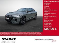 Chronosgrau metallic Gebraucht 2024 Audi Q8 Sportback e-tron Advanced Plus SUV | 61.470 € (Superpreis)