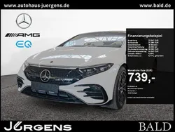 Manufaktur diamantweiß bright Gebraucht 2024 Mercedes EQS450+ AMG Limousine | 77.880 €