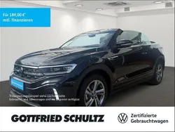Schwarz Gebraucht 2024 VW T-Roc Cabriolet R-line Cabrio | 34.980 € (Fairer Preis)