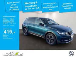 Blau Gebraucht 2022 VW Tiguan Elegance SUV | 28.448 € (Guter Preis)
