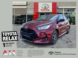 Red/ black mica Gebraucht 2021 Toyota Yaris Hybrid Style Kleinwagen | 18.990 € (Fairer Preis)