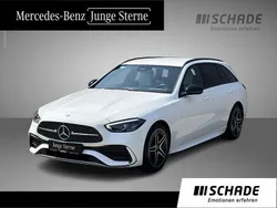 Weiß Gebraucht 2024 Mercedes C180 AMG line Limousine | 39.950 € (Etwas zu teuer)