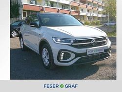 Ascotgrau schwarz Gebraucht 2024 VW T-Roc R-line SUV | 28.450 € (Fairer Preis)
