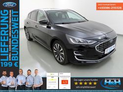 Obsidianschwarz Gebraucht 2022 Ford Focus Titanium Limousine | 18.980 € (Fairer Preis)
