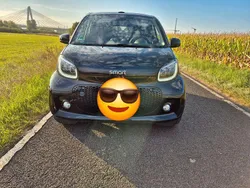 Schwarz Gebraucht 2021 Smart ForTwo Electric Drive Cabrio | 11.600 € (Fairer Preis)