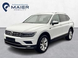 Pure white Gebraucht 2018 VW Tiguan Allspace Highline SUV | 22.990 € (Guter Preis)