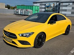Gelb Gebraucht 2019 Mercedes CLA200 AMG line Coupé | 29.500 € (Fairer Preis)