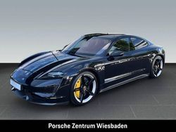 Tiefschwarzmetallic (metallic) Gebraucht 2022 Porsche Taycan Limousine | 91.900 € (Teuer)