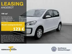 Weiß Gebraucht 2022 VW up! move up! Kleinwagen | 9.980 € (Guter Preis)