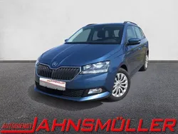 Titanblau met. Gebraucht 2021 Skoda Fabia Cool Plus Kombi | 13.300 € (Superpreis)