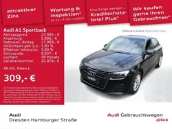 Mythosschwarz metallic Gebraucht 2024 Audi A1 Sportback Advanced Plus Kleinwagen | 23.985 € (Guter Preis)