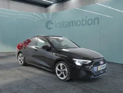 Schwarz Gebraucht 2024 Audi A3 S-Line Limousine | 34.230 € (Teuer)