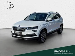 Moonweiss metallic Gebraucht 2021 Skoda Karoq Ambition SUV | 23.430 € (Fairer Preis)