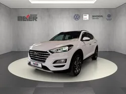 Polar white (weiß) Gebraucht 2020 Hyundai Tucson Premium SUV | 18.990 € (Fairer Preis)