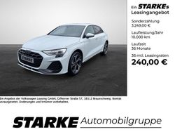 Gletscherweiß metallic Gebraucht 2025 Audi A3 S-Line Limousine | 32.490 € (Superpreis)