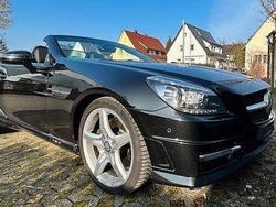 Schwarz Gebraucht 2014 Mercedes SLK250 AMG line Cabrio | 17.900 € (Superpreis)