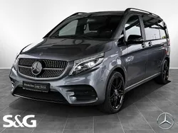 Selenitgrau metallic Gebraucht 2021 Mercedes V300 AMG Van / Kleinbus | 64.890 € (Etwas zu teuer)