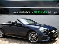 Cavansitblau lack Gebraucht 2020 Mercedes E400 AMG line Cabrio | 43.900 € (Superpreis)