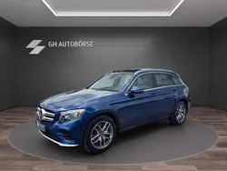 Blau Gebraucht 2018 Mercedes GLC250 AMG line SUV | 34.990 € (Teuer)