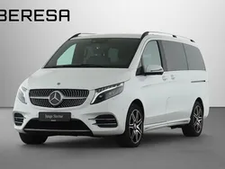 Weiß Gebraucht 2023 Mercedes V300 AMG Van / Kleinbus | 77.480 €