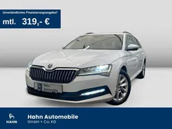Moonweiss metallic met. Gebraucht 2022 Skoda Superb Ambition Kombi | 24.890 € (Guter Preis)