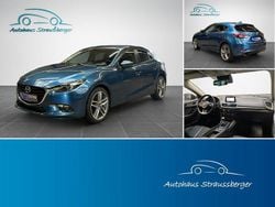 Blau Gebraucht 2016 Mazda 3 Exclusive-Line Limousine | 8.990 € (Fairer Preis)