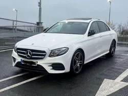 Weiß Gebraucht 2018 Mercedes E220 AMG line Limousine | 25.500 € (Guter Preis)