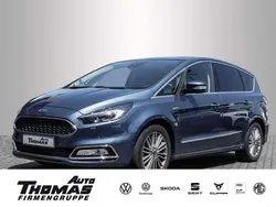 Chromablau metallic Gebraucht 2019 Ford S-MAX Vignale Van / Kleinbus | 28.449 € (Fairer Preis)