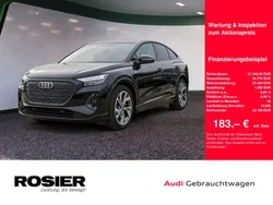 Schwarz / mythosschwarz (metallic) Gebraucht 2022 Audi e-tron Sportback SUV | 27.440 € (Superpreis)