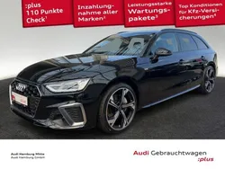 Mythosschwarz metallic Gebraucht 2023 Audi A4 S-Line Kombi | 34.340 € (Fairer Preis)