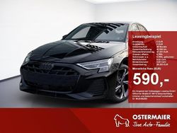 Schwarz (mythosschwarz) Neu 2025 Audi A3 S-Line Limousine | 48.700 € (Fairer Preis)