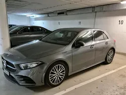 Grau Gebraucht 2022 Mercedes A200 AMG line Limousine | 29.900 € (Fairer Preis)