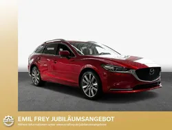 Rot Gebraucht 2024 Mazda 6 Exclusive-Line Kombi | 36.850 € (Fairer Preis)