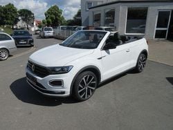 Pure white schwarz Gebraucht 2021 VW T-Roc Cabriolet R-line Cabrio | 21.988 € (Fairer Preis)
