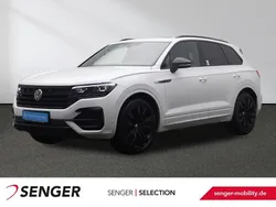 Oryxwhite perlmutteffekt Gebraucht 2021 VW Touareg R-line SUV | 58.880 € (Teuer)